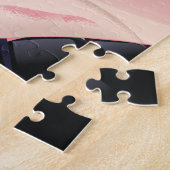 フェニー・ブリティッシュ・コロンビア・スキーのポスター ジグソーパズル (側面)