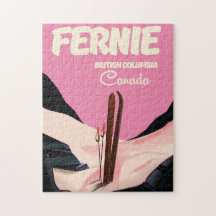 フェニー・ブリティッシュ・コロンビア・スキーのポスター