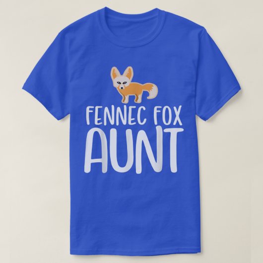 フェネック・フォー・叔母 Tシャツ (デザイン正面)