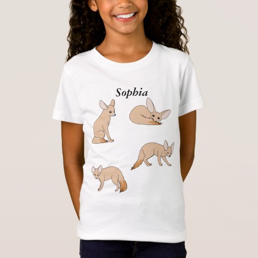 フェネック Tシャツ (正面)