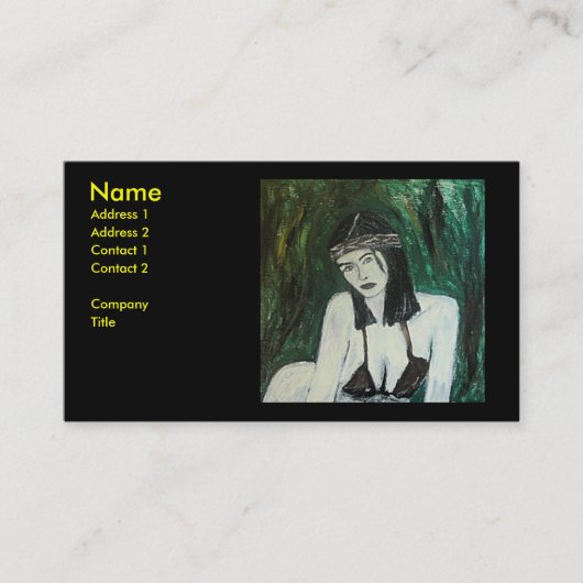 フェノムフェンの情熱 名刺 (正面)