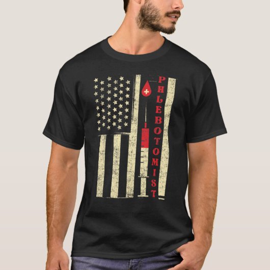 フェボトミストフェレボトミーストアメリカ国旗 Tシャツ (正面)