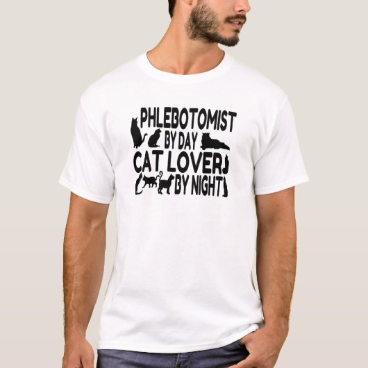 フェボトミスト猫好き Tシャツ (正面)