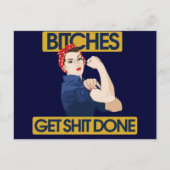 フェミおもしろいストのユーモア ポストカード (正面)