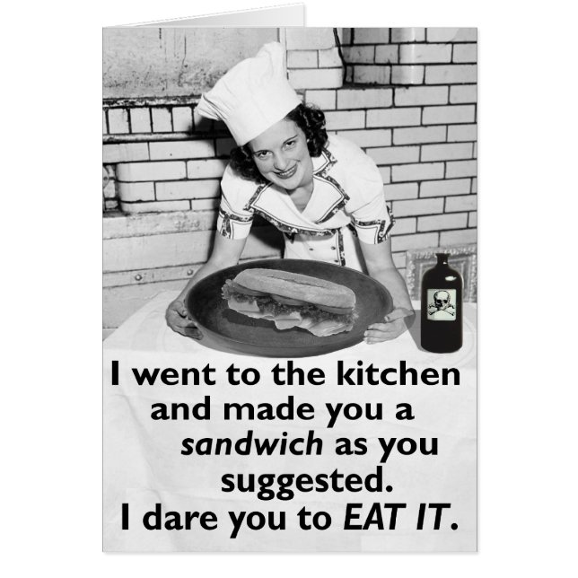 フェミおもしろいニストが私をサンドイッチに (正面)