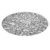 フェミおもしろいニストベビー カッティングボード (角)