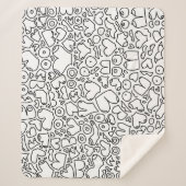 フェミおもしろいニストベビー シェルパブランケット (正面)