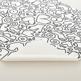 フェミおもしろいニストベビー シェルパブランケット