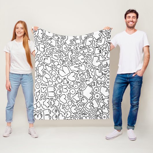 フェミおもしろいニストベビー フリースブランケット (インサイチュ)