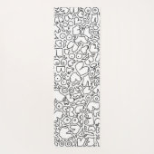 フェミおもしろいニストベビー ヨガマット (裏面)