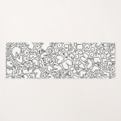 フェミおもしろいニストベビー ヨガマット (正面(横))