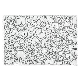 フェミおもしろいニストベビー 枕カバー