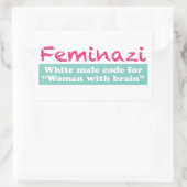 フェミナジ 長方形シール (バッグ)