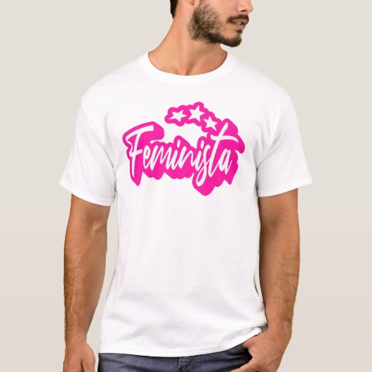 フェミニスタ甘いレトロな雰囲気 Tシャツ (正面)