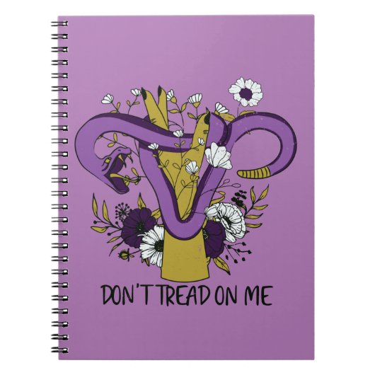 フェミニストに踏み込むな ノートブック (正面)