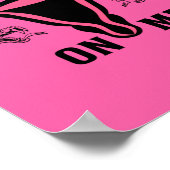 フェミニストに踏み込むな ポスター (角)