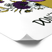 フェミニストに踏み込むな ポスター (角)