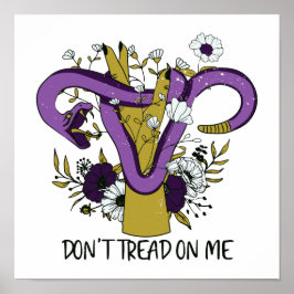 フェミニストに踏み込むな ポスター