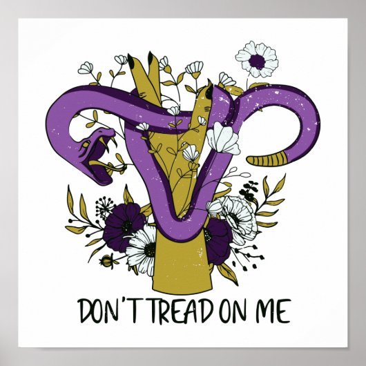 フェミニストに踏み込むな ポスター (正面)