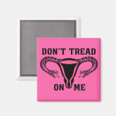 フェミニストに踏み込むな マグネット (正面/裏面)