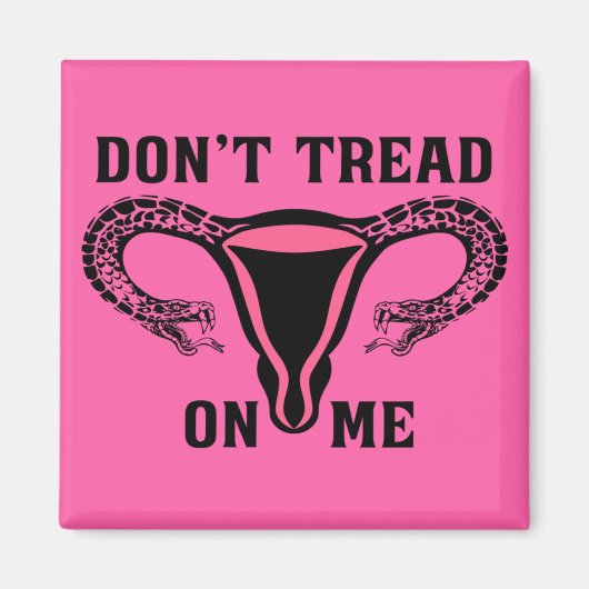 フェミニストに踏み込むな マグネット (正面)