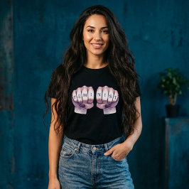 フェミニストのこぶし Tシャツ