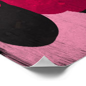 フェミニストのポスターを裏返す ポスター (角)