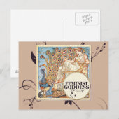 フェミニストの女神 ポストカード (正面/裏面)