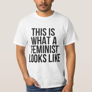 フェミニストの姿-フェミニズム Tシャツ