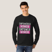 フェミニストの希望フェミニズム市民権 Tシャツ (正面フル)