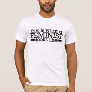 フェミニストの様子はこうだ Tシャツ