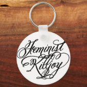 フェミニストの殺し屋 キーホルダー (正面)