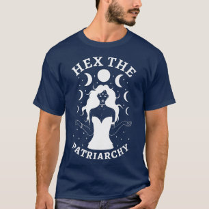 フェミニストの魔女は家父長制と戦う Tシャツ