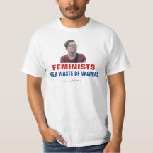 フェミニストは浮浪者のTシャツの無駄使いだ