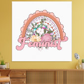 フェミニストキャンバス印刷 キャンバスプリント (インサイチュ (リビング))