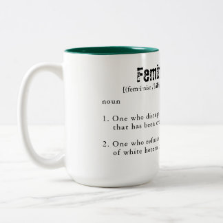 フェミニストキルジョイ·ツートーン·コーヒー·マグ ツートーンマグカップ