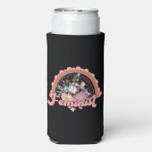 フェミニストコージー スリム缶クーラー (Seltzer裏面)