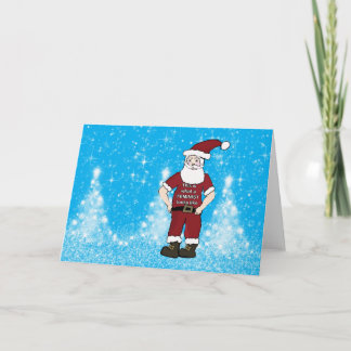 フェミニストサンタのクリスマスカード シーズンカード