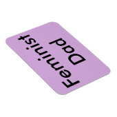 フェミニストパパカーマグネット マグネット (右側)