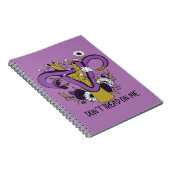 フェミニストパープルに踏み込むな ノートブック (右側)