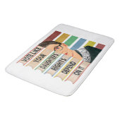 フェミニストルスバダーギンズバーグRBG引用文ガールウィズアンドビー バスマット (アングル)