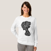 フェミニスト女性の権利の社会正義の行進Gi Tシャツ (正面フル)