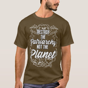 フェミニスト家父長制引用文フェミニズム力フェミニズム Tシャツ