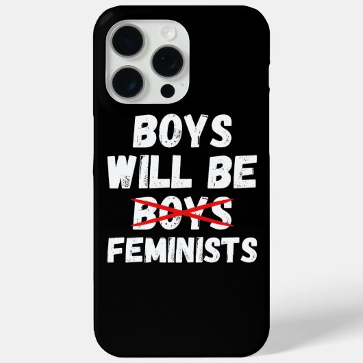 フェミニスト少年 – 男子はフェミニストになるII Case-Mate iPhoneケース (裏面)