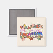 フェミニスト平等 マグネット (正面/裏面)