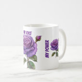 フェミニスト引用文の男女平等の日 コーヒーマグカップ (正面右)