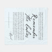 フェミニスト引用文最高ののフェミニズム才能 フリースブランケット (正面(横))