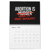 フェミニスト抵抗 カレンダー (2月 2026)