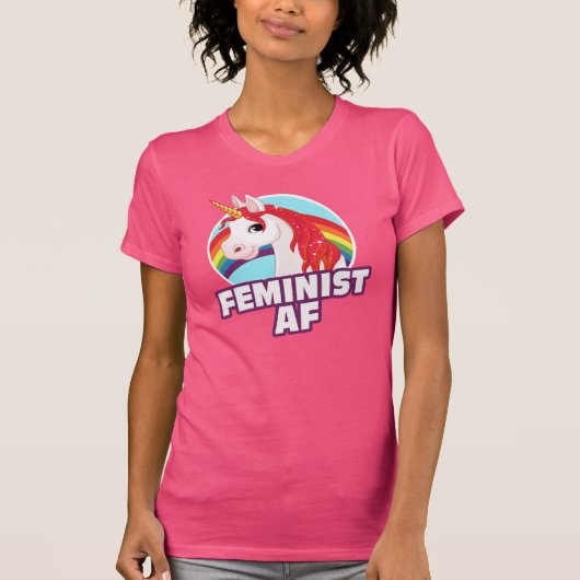 フェミニスト最高 Tシャツ (正面)