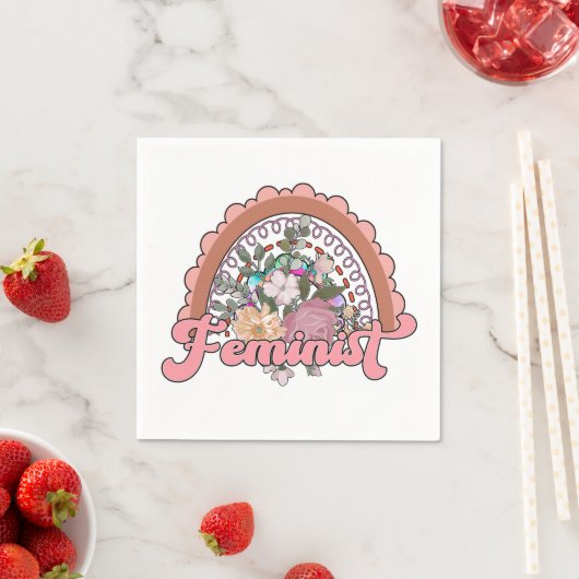 フェミニスト紙ナプキンス スタンダードカクテルナプキン (インサイチュ)